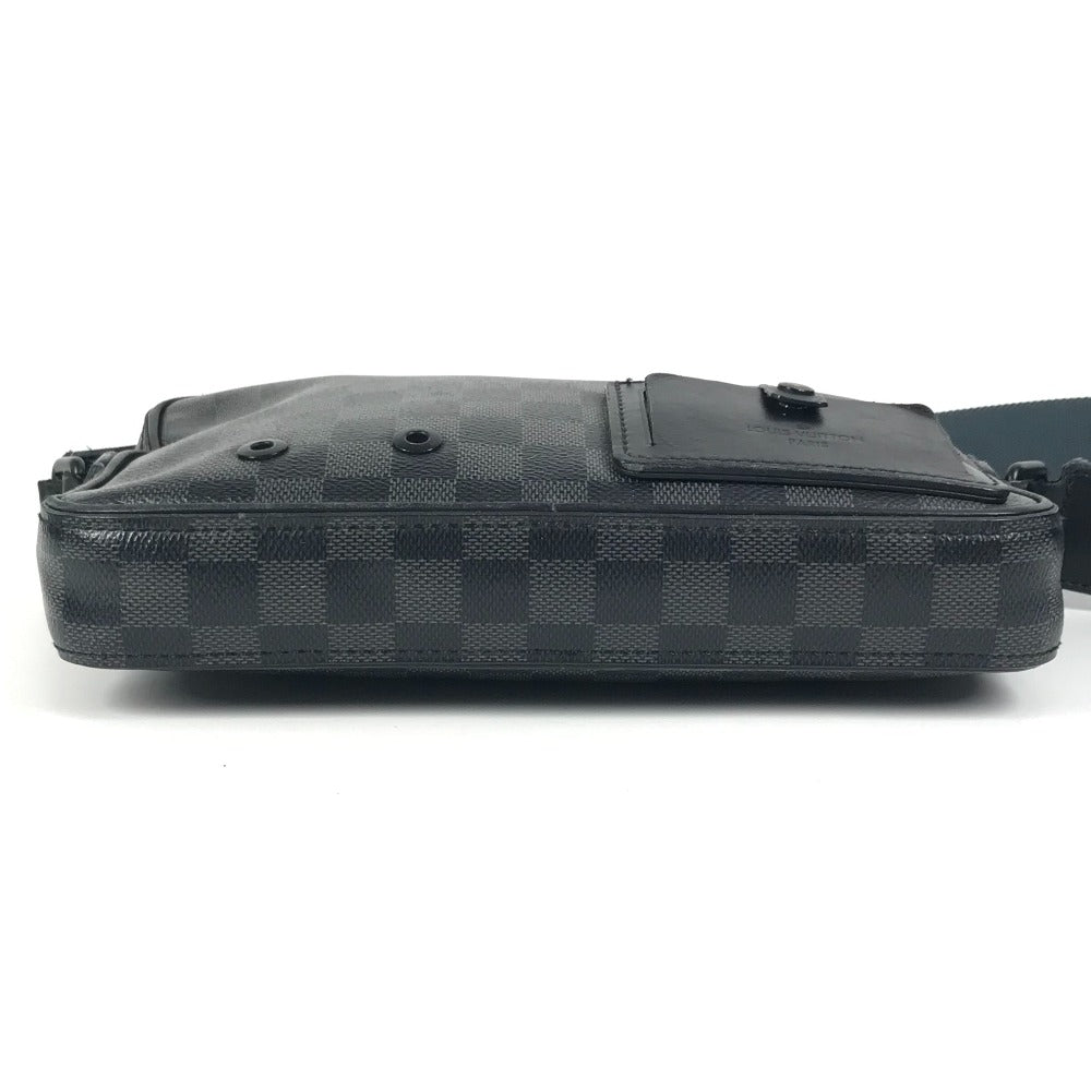 LOUIS VUITTON N40188 ダミエ・グラフィット アルファ・メッセンジャー カバン メッセンジャーバッグ 斜め掛け クロスボディ ショルダーバッグ ダミエグラフィットキャンバス ユニセックス ブラック