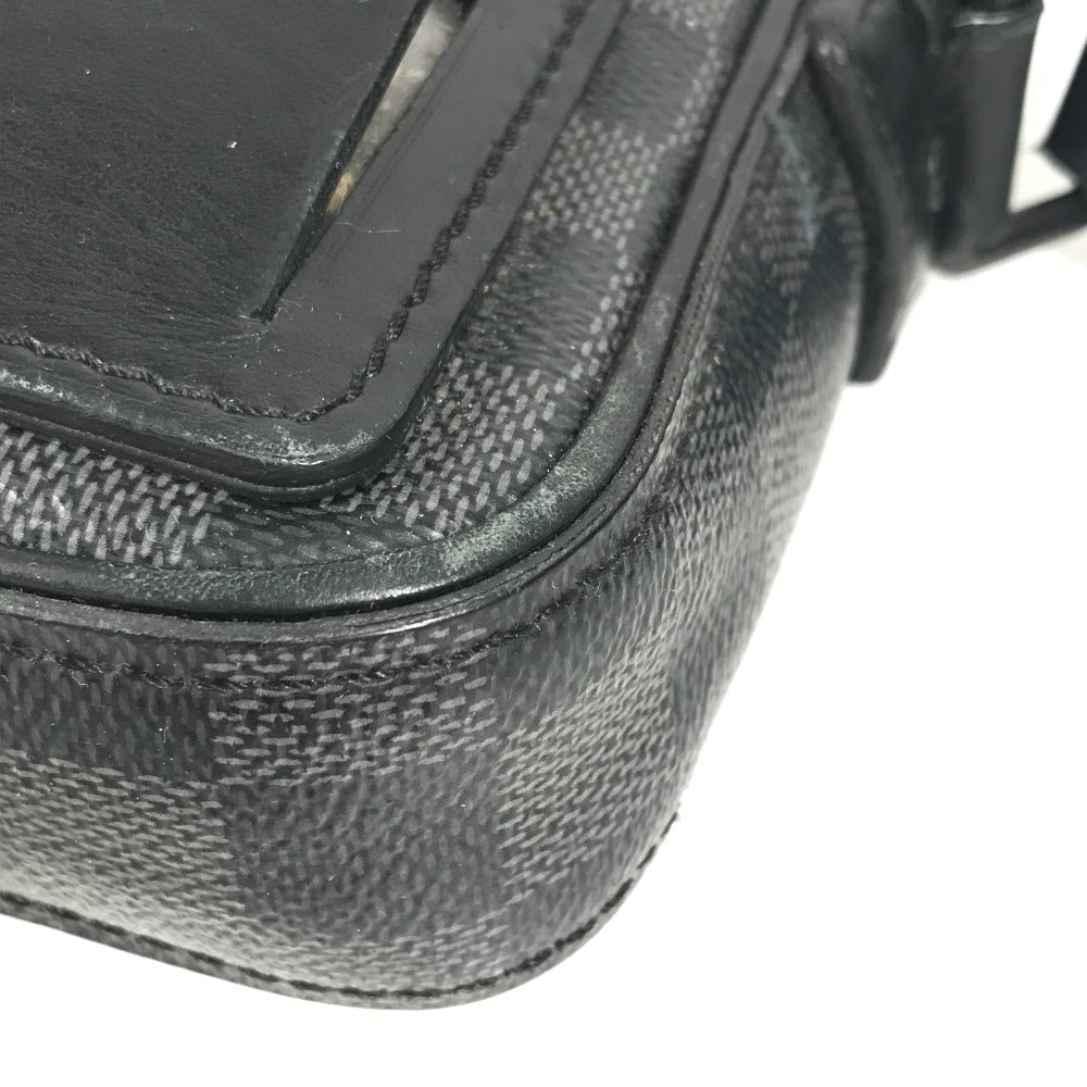LOUIS VUITTON N40188 ダミエ・グラフィット アルファ・メッセンジャー カバン メッセンジャーバッグ 斜め掛け クロスボディ ショルダーバッグ ダミエグラフィットキャンバス ユニセックス ブラック