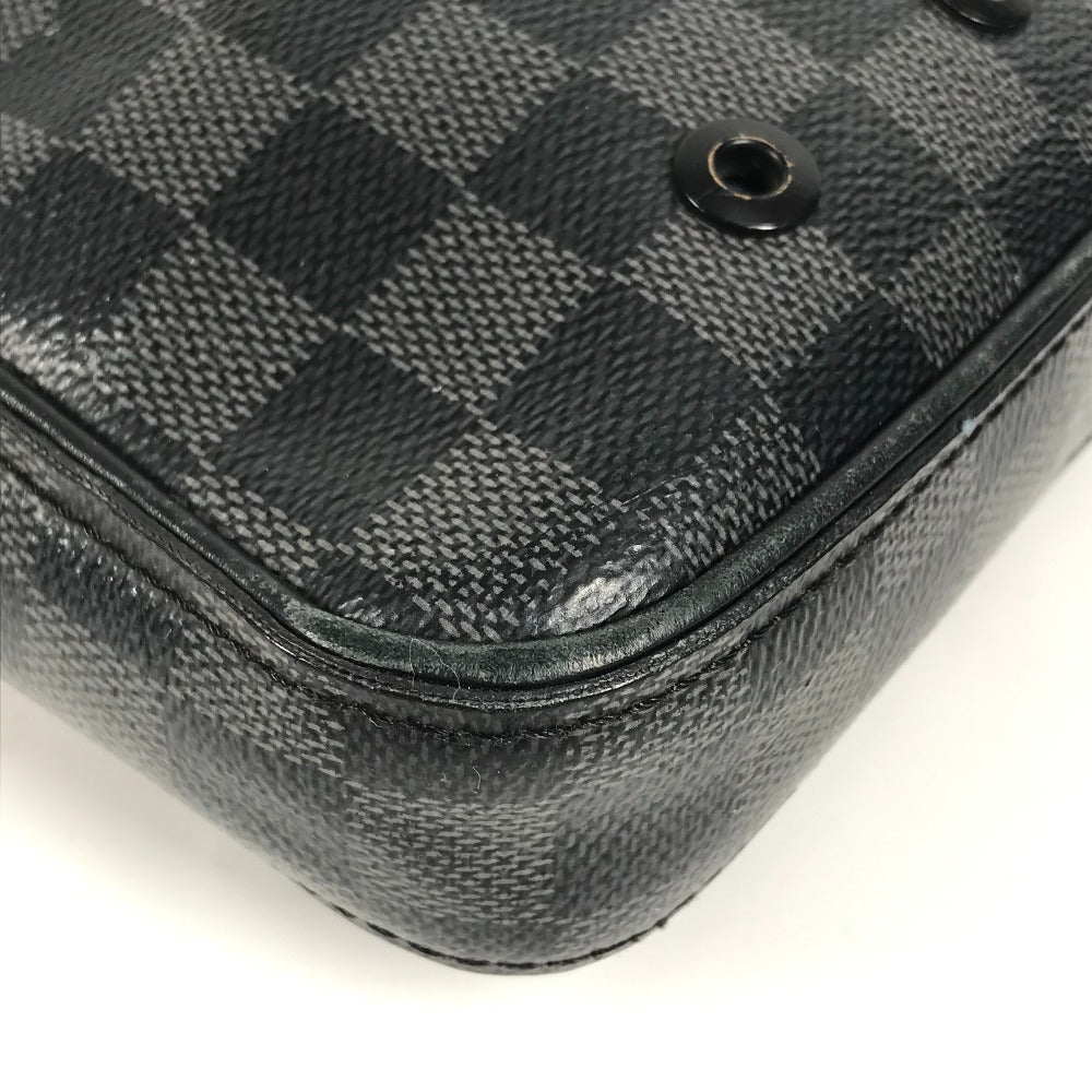 LOUIS VUITTON N40188 ダミエ・グラフィット アルファ・メッセンジャー カバン メッセンジャーバッグ 斜め掛け クロスボディ ショルダーバッグ ダミエグラフィットキャンバス ユニセックス ブラック
