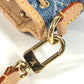 LOUIS VUITTON M01700 モノグラムデニム ミクロノエ バッグチャーム バケツ ばけつ バッグ キーホルダー モノグラムデニムキャンバス ユニセックス ブルー