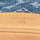 LOUIS VUITTON M01700 モノグラムデニム ミクロノエ バッグチャーム バケツ ばけつ バッグ キーホルダー モノグラムデニムキャンバス ユニセックス ブルー