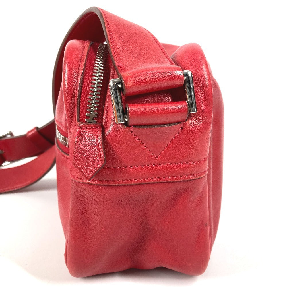 HERMES ヴァンキャトルPM ヴァンキャトル PM カバン 斜め掛け ポシェット ショルダーバッグ レザー ユニセックス レッド