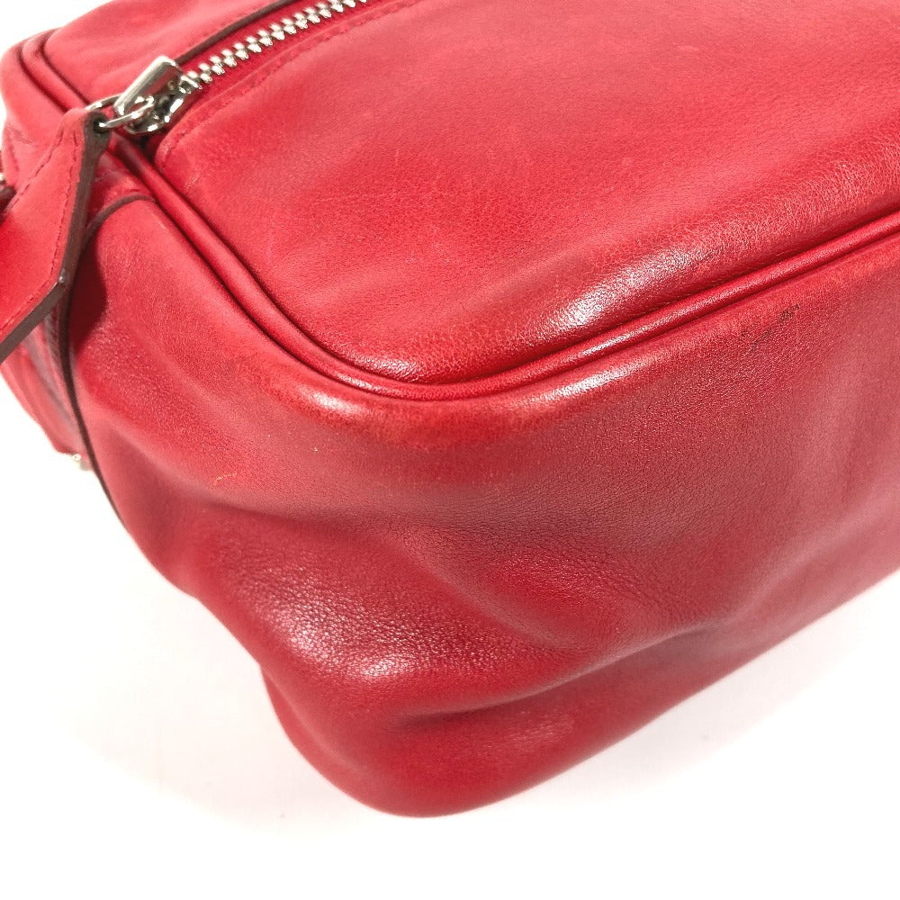 HERMES ヴァンキャトルPM ヴァンキャトル PM カバン 斜め掛け ポシェット ショルダーバッグ レザー ユニセックス レッド