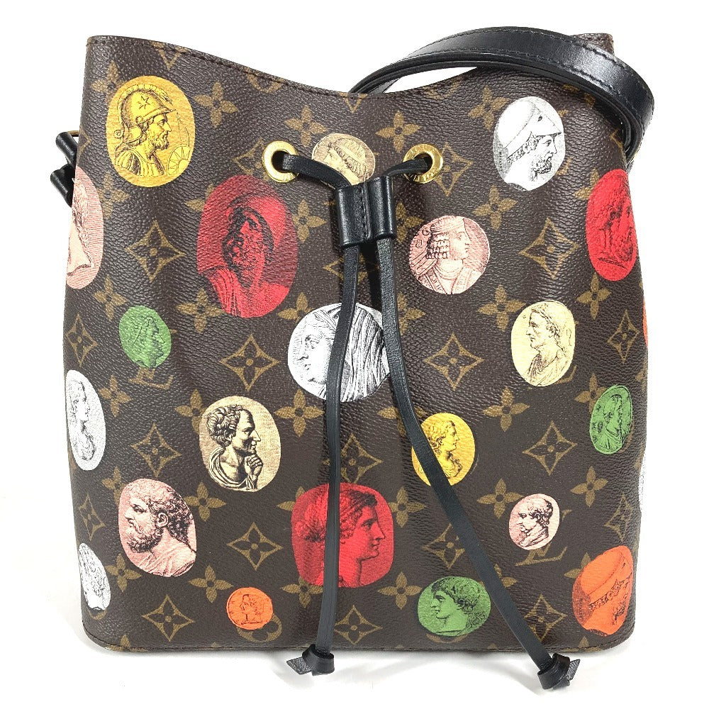 LOUIS VUITTON M45956 Monogram Cameo NeoNoe MM NeoNoe MM Shoulder Bag, Bucket-Shaped, Monogram Canvas, Unisex, Brown