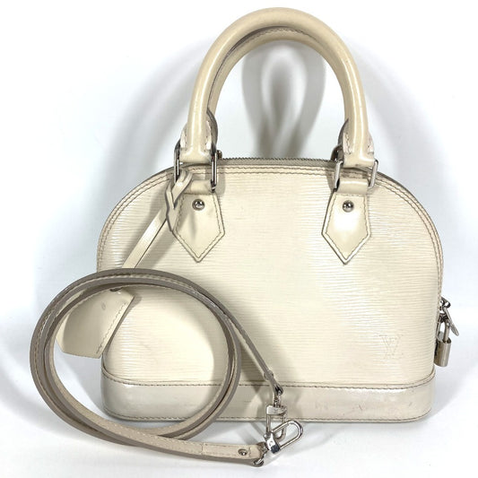 LOUIS VUITTON M4085J　 エピ アルマBB アルマ BB 2WAYバッグ ショルダーバッグ 斜め掛け カバン ハンドバッグ エピレザー レディース イヴォワール ホワイト
