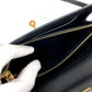 HERMES Shoulder Wallet Kelly Wallet Long To-Go Bag Shoulder Bag Pochette Long Wallet Epson Unisex Black