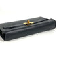 HERMES Shoulder Wallet Kelly Wallet Long To-Go Bag Shoulder Bag Pochette Long Wallet Epson Unisex Black
