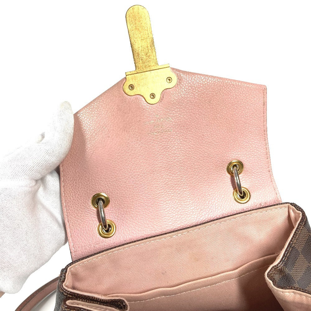 LOUIS VUITTON N42262 ダミエ クランプトン カバン ハンドバッグ リュックサック ダミエキャンバス レディース ピンク