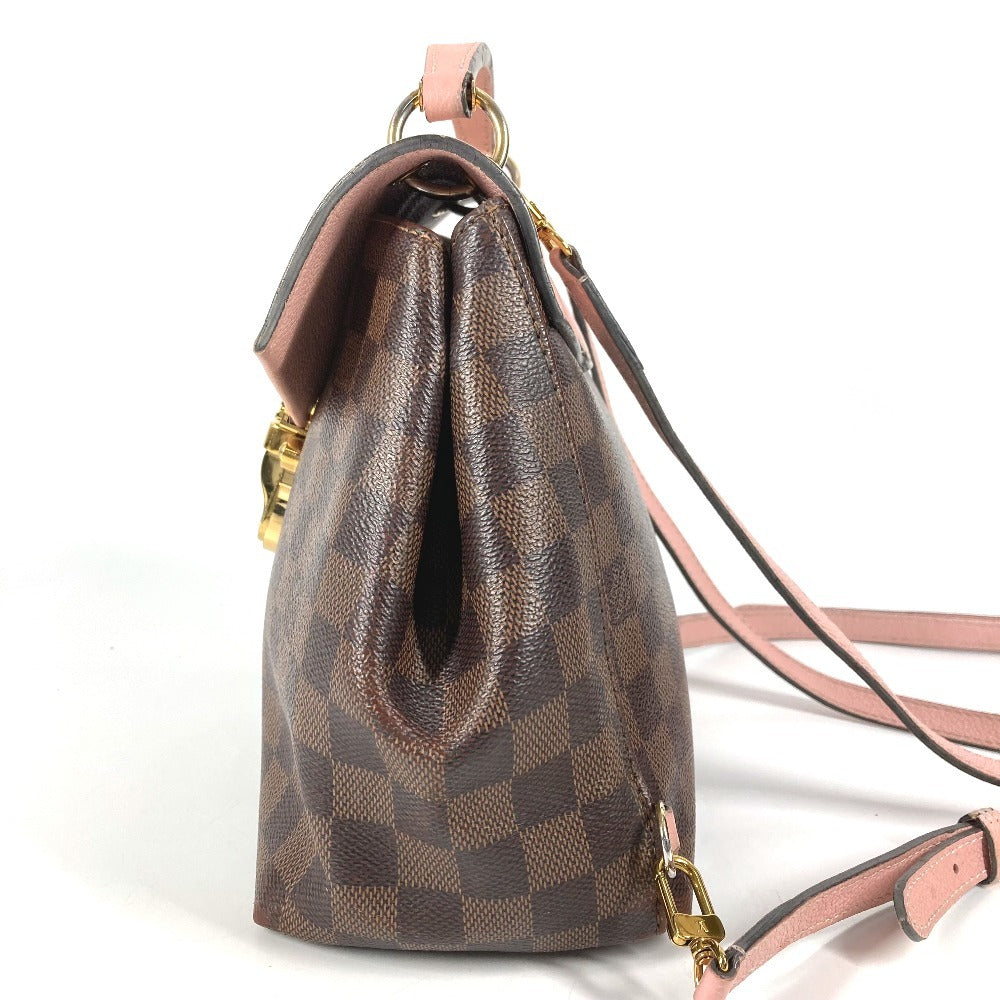 LOUIS VUITTON N42262 ダミエ クランプトン カバン ハンドバッグ リュックサック ダミエキャンバス レディース ピンク