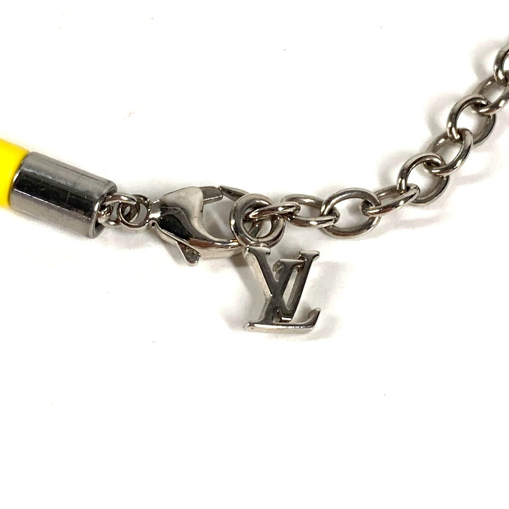 LOUIS VUITTON M00653 Sunrise Chain Bracelet in Metal, Unisex, Blue