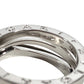 BVLGARI B-ZERO1 ビーゼロワン レジェンド アクセサリー ジュエリー K18 金 リング・指輪 WG750 ユニセックス シルバー