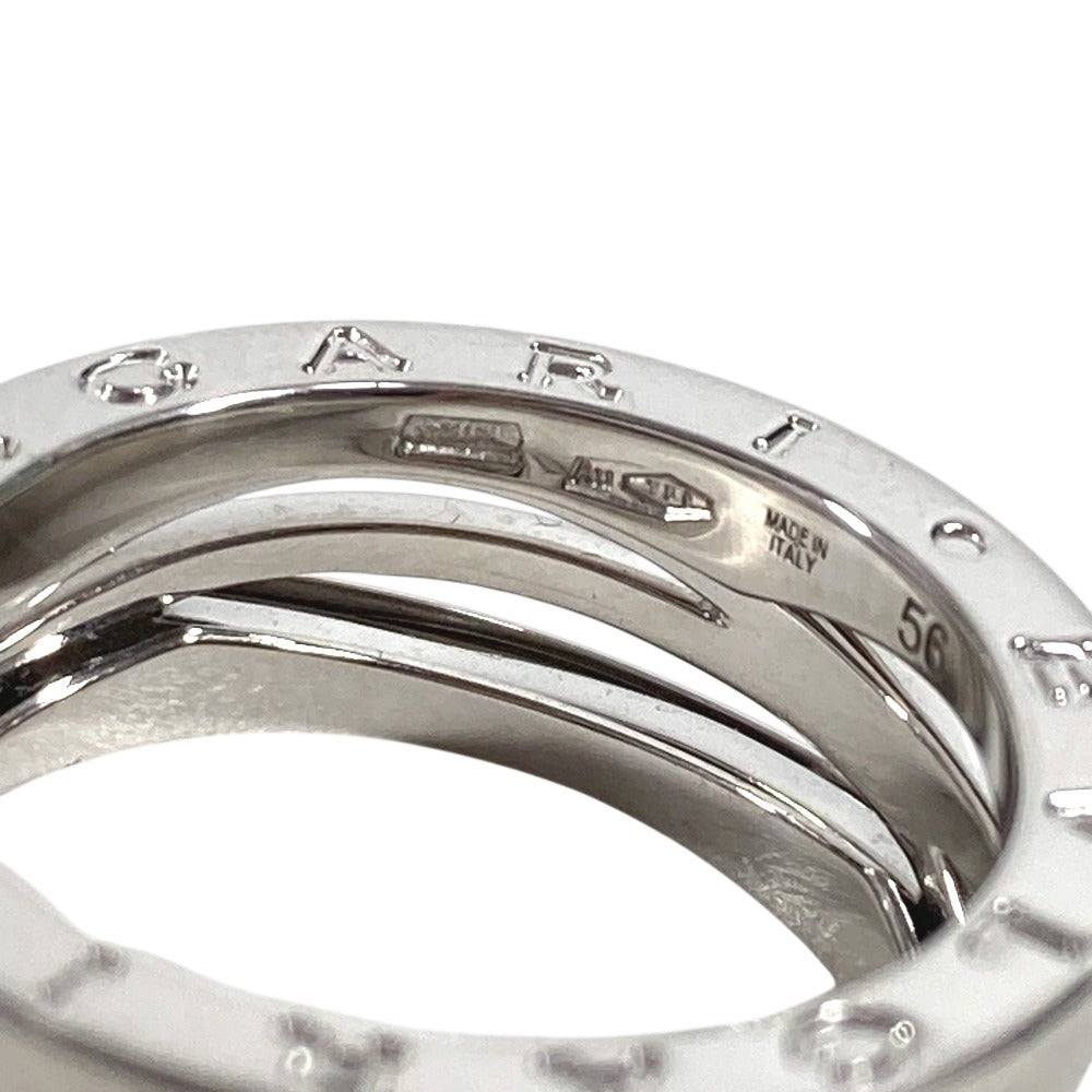 BVLGARI B-ZERO1 ビーゼロワン レジェンド アクセサリー ジュエリー K18 金 リング・指輪 WG750 ユニセックス シルバー