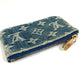 LOUIS VUITTON M95343 Monogram Denim Pochette Cle Wallet with Coin Purse and Key Ring, Monogram Denim, Unisex, Blue
