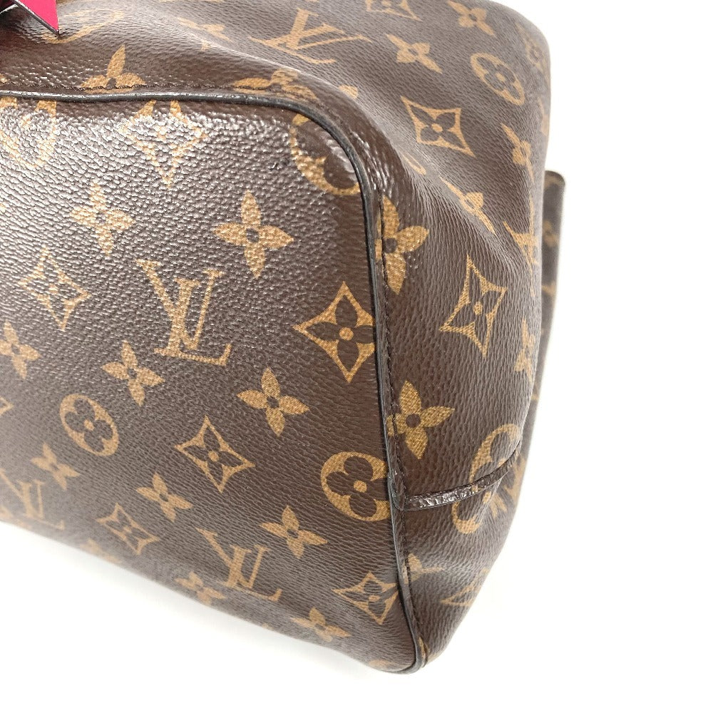 LOUIS VUITTON M43570 Monogram NeoNoe Shoulder Bag, Drawstring, Crossbody, Monogram Canvas, Unisex, Freesia Pink