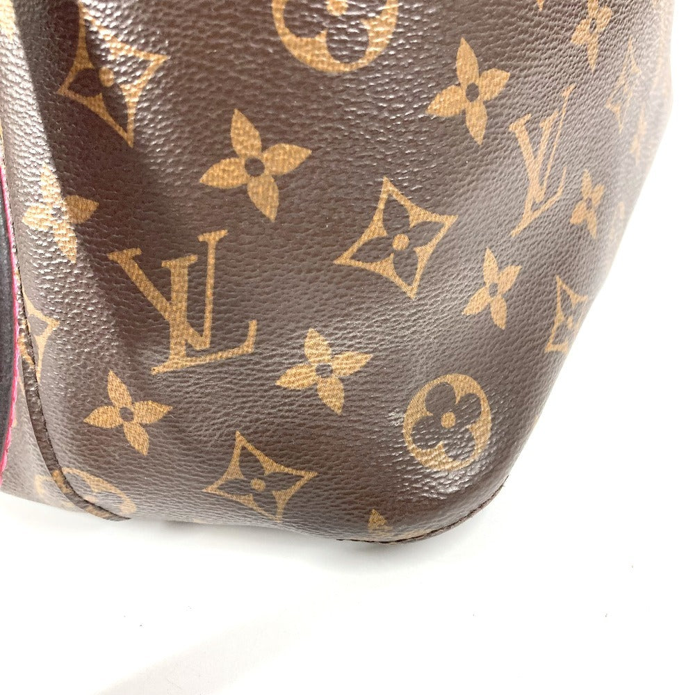 LOUIS VUITTON M43570 Monogram NeoNoe Shoulder Bag, Drawstring, Crossbody, Monogram Canvas, Unisex, Freesia Pink