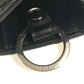 GUCCI 625565 GG Embossed Logo 6-Piece Key Case with Key Ring, Leather, Unisex, Black