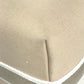 HERMES Bride a Black GM Bride a Black GM Bag Pouch Vanity Bag H Logo Handbag Cotton Unisex Beige