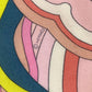 HERMES Faubourg Rainbow Carre Jean 140 Shawl/Stole/Scarf, Large, Unisex, Cashmere, Pink