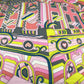 HERMES Faubourg Rainbow Carre Jean 140 Shawl/Stole/Scarf, Large, Unisex, Cashmere, Pink