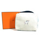 HERMES BABY To-Go MM Cabriole Multi-Pouch, Diaper Pouch, Cotton, Kids', Green Perle Blue
