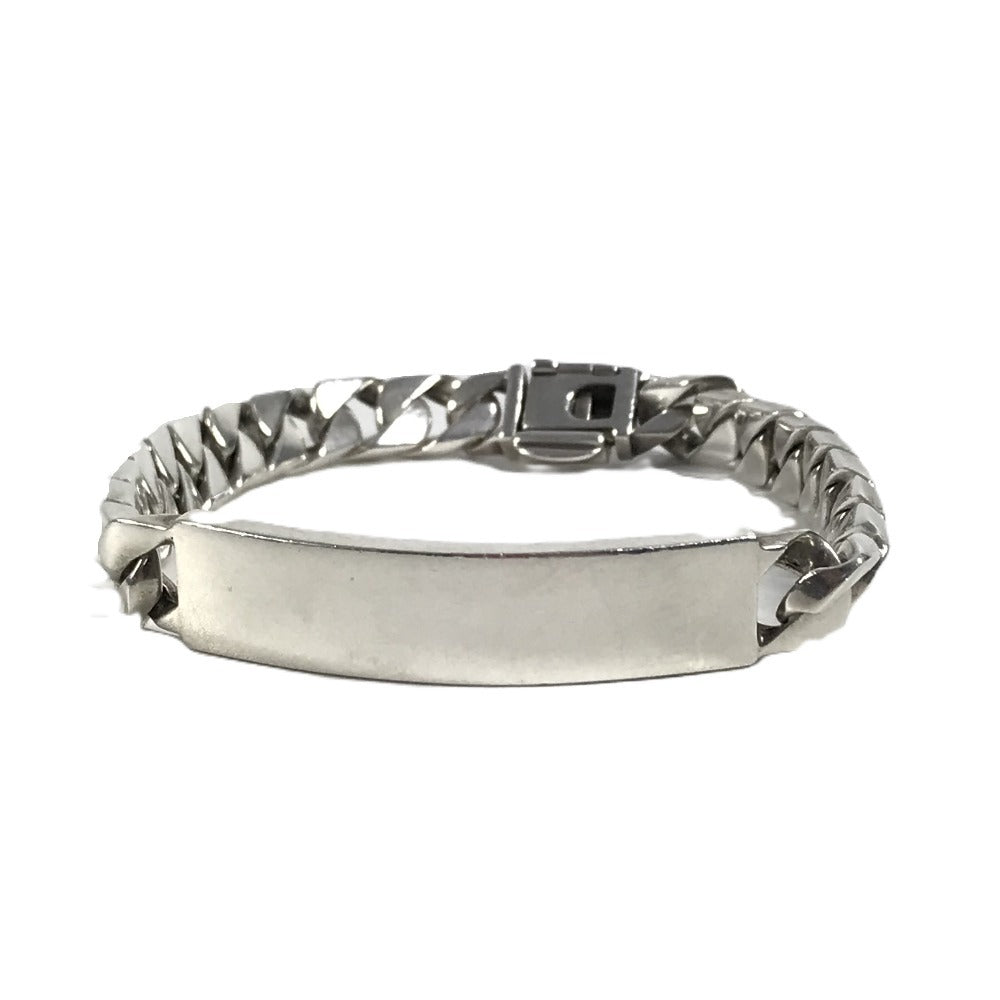 TIFFANY&Co. IDプレート ロゴ アクセサリー ジュエリー ブレスレット SV925 ユニセックス シルバー