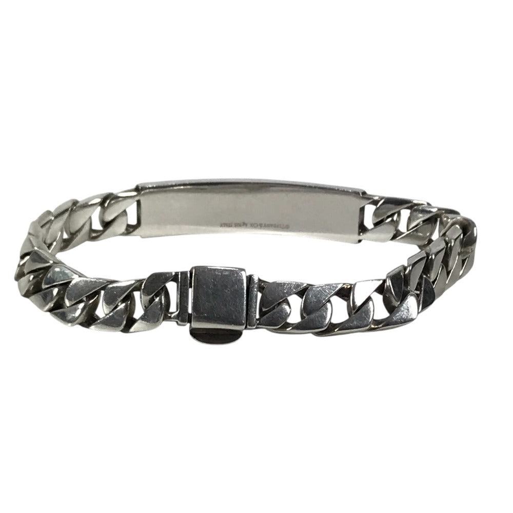 TIFFANY&Co. IDプレート ロゴ アクセサリー ジュエリー ブレスレット SV925 ユニセックス シルバー