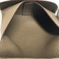 HERMES Bastia Wallet, Square Coin Purse, Chevre, Unisex, Etoupe, Gray
