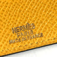 HERMES 2つ折り バイカラー アジェンダMM アジェンダ PM システム手帳 ステーショナリー 手帳カバー レザー ユニセックス ネイビー