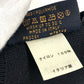LOUIS VUITTON M76748 Monogram Maille Mask & Drawstring Pouch Set, Nylon, Unisex, Black