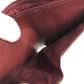 CARTIER Must Line Logo Billfold Compact Wallet, Leather Bi-fold Wallet, Women's, Wine Red