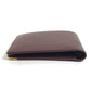 CARTIER Must Line Logo Billfold Compact Wallet, Leather Bi-fold Wallet, Women's, Wine Red