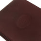 CARTIER Must Line Logo Billfold Compact Wallet, Leather Bi-fold Wallet, Women's, Wine Red
