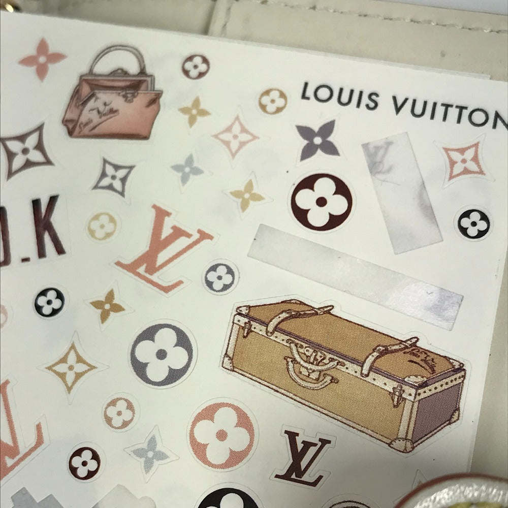 LOUIS VUITTON R20888 スハリ アジェンダPM アジェンダ PM システム手帳 ステーショナリー 手帳カバー スハリレザー ユニセックス ホワイト