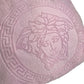 VERSACE メデューサ ロゴ ビッグ トートバッグ カバン 肩掛け ボストンバッグ ショルダーバッグ コットン ユニセックス ピンク