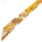 HERMES Horse Print Twilly Silk Scarf for Women in Orange