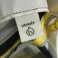 HERMES Petit H Furoshiki PM Pouch/Bag/Handbag in Silk, White, for Women