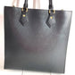 LOUIS VUITTON M58658 Epi Monogram Sac Plat PM Tote Bag, 2-Way Handbag, Vertical Tote, Shoulder Bag, Epi Leather, Unisex, Noir Black