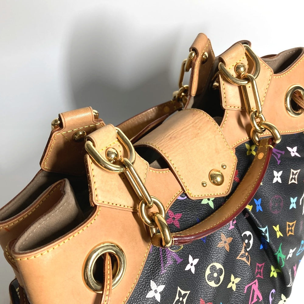 LOUIS VUITTON M40124 モノグラムマルチカラー ウルスラ カバン 肩掛け トートバッグ ショルダーバッグ モノグラムマルチカラーキャンバス ユニセックス ノワール ブラック