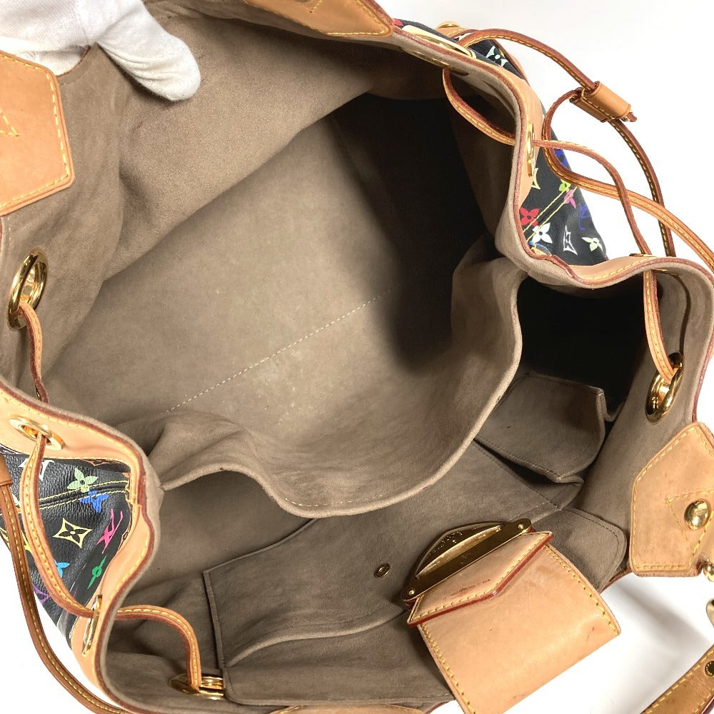 LOUIS VUITTON M40124 モノグラムマルチカラー ウルスラ カバン 肩掛け トートバッグ ショルダーバッグ モノグラムマルチカラーキャンバス ユニセックス ノワール ブラック