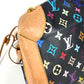 LOUIS VUITTON M40124 モノグラムマルチカラー ウルスラ カバン 肩掛け トートバッグ ショルダーバッグ モノグラムマルチカラーキャンバス ユニセックス ノワール ブラック