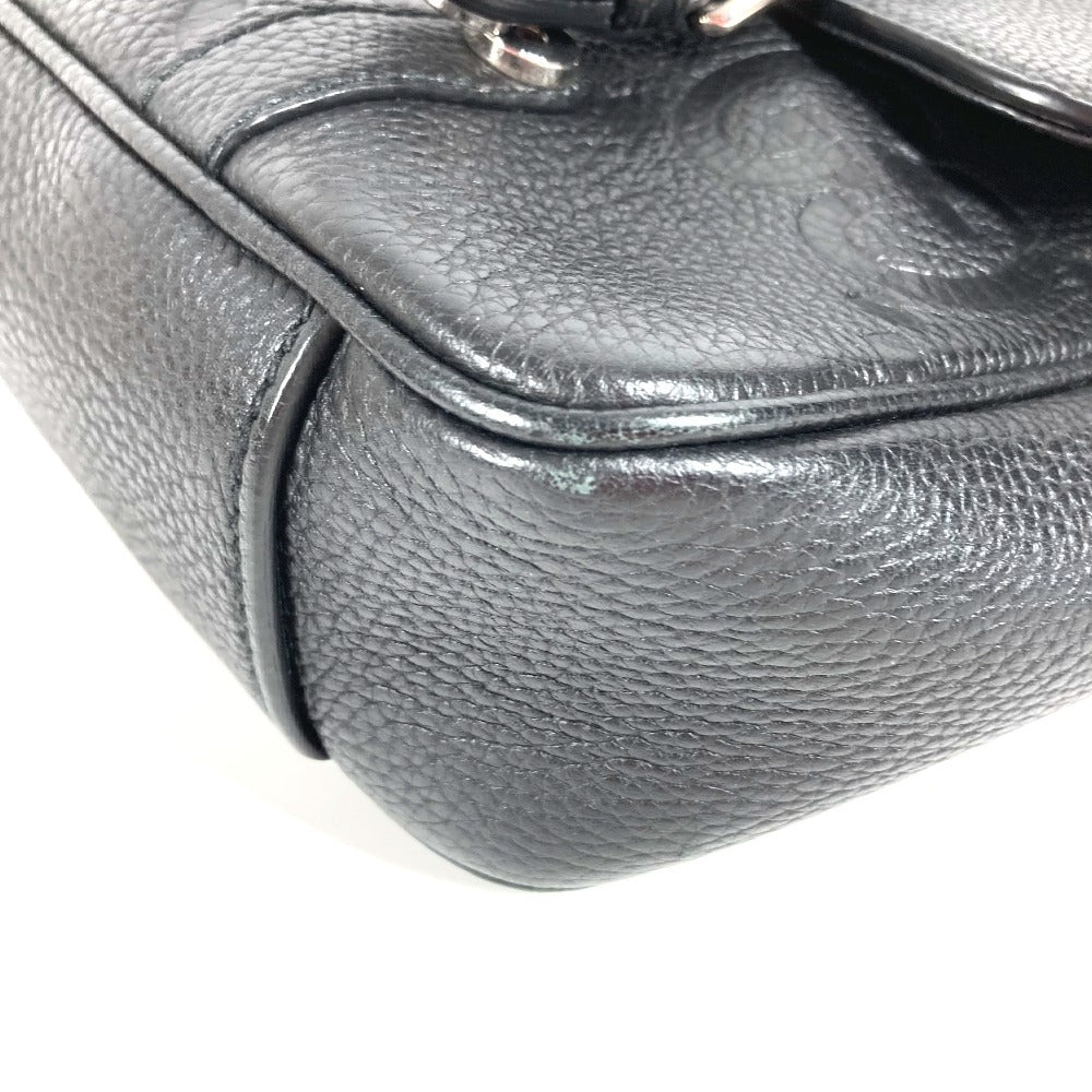 GUCCI 760234 GG JUMBO MD Jumbo GG Medium Messenger Bag, Crossbody Shoulder Bag, Leather, Unisex, Black