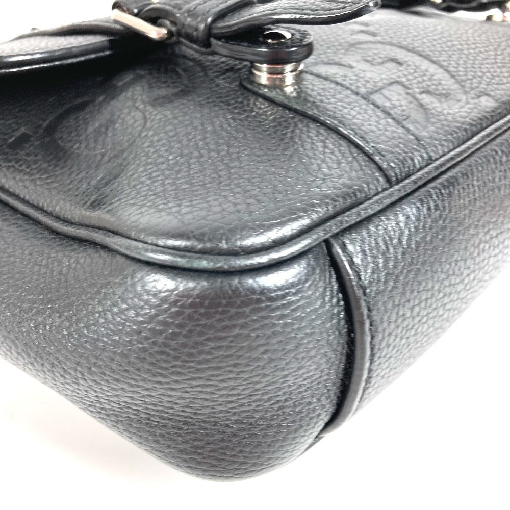 GUCCI 760234 GG JUMBO MD Jumbo GG Medium Messenger Bag, Crossbody Shoulder Bag, Leather, Unisex, Black
