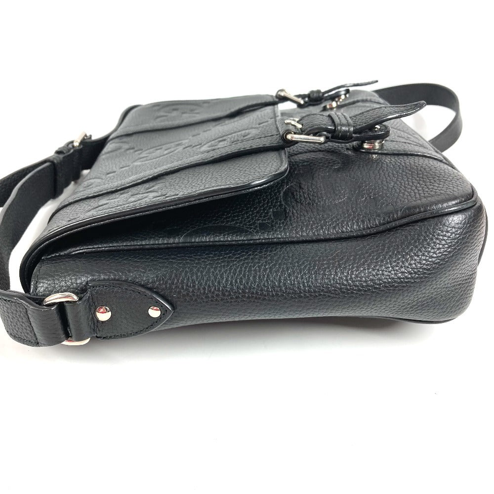 GUCCI 760234 GG JUMBO MD Jumbo GG Medium Messenger Bag, Crossbody Shoulder Bag, Leather, Unisex, Black