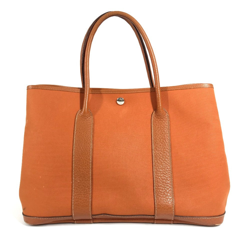 HERMES ガーデンパーティ36 PM ガーデンパーティ 36 カバン バッグ ハンドバッグ ショルダーバッグ 肩掛け トートバッグ ネゴンダ ユニセックス オレンジ