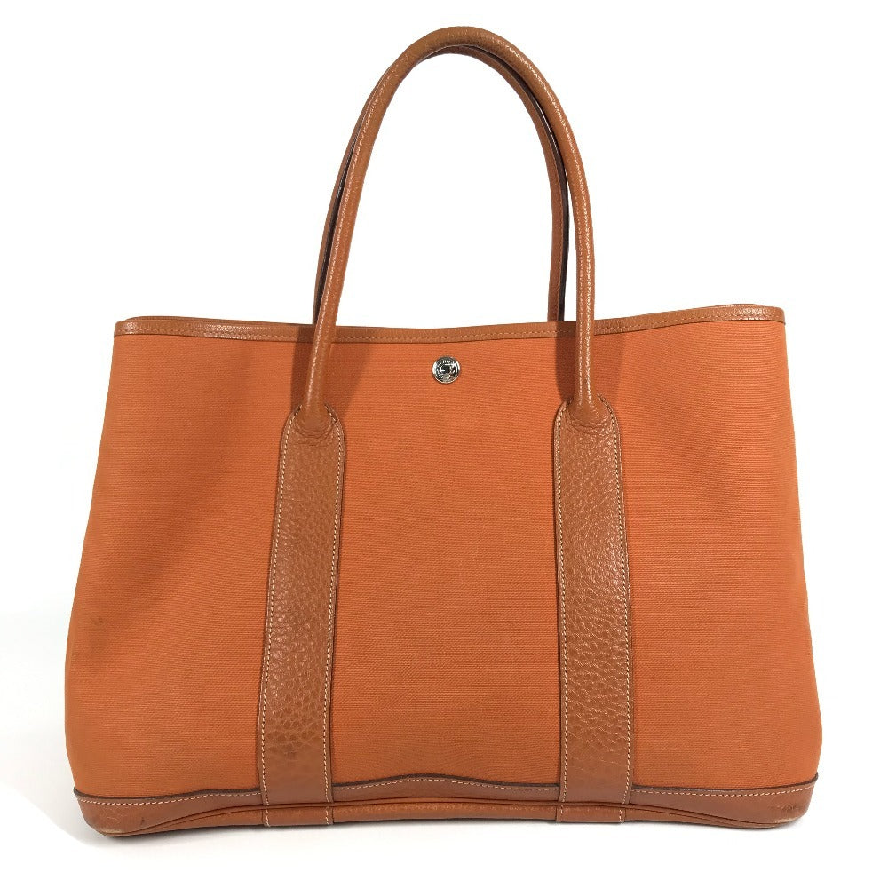 HERMES ガーデンパーティ36 PM ガーデンパーティ 36 カバン バッグ ハンドバッグ ショルダーバッグ 肩掛け トートバッグ ネゴンダ ユニセックス オレンジ