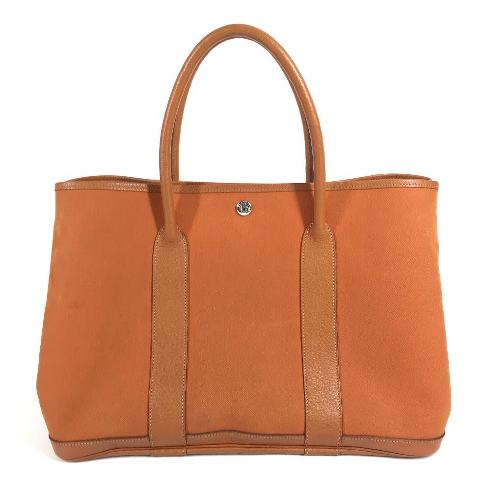 HERMES ガーデンパーティ36 PM ガーデンパーティ 36 カバン バッグ ハンドバッグ ショルダーバッグ 肩掛け トートバッグ ネゴンダ ユニセックス オレンジ