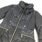 MONCLER NANCY Long Sleeve Down Jacket, Polyester, Women's, Black