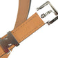 HERMES Pop Ash H Logo Buckle Belt, Thin Leather Belt, Women's, Mauve Pale Pink