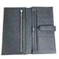 HERMES H Logo Bearn Souffle Bifold Long Wallet, Epson, Unisex, Black