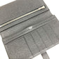 HERMES H Logo Bearn Souffle Bifold Long Wallet, Epson, Unisex, Black